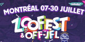 Zoofest & OFF-JFL 2016 | Virginie Fortin, Gilbert Rozon et Joël Legendre de la partie