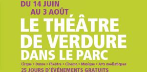 Programmation 2016 du Théâtre de Verdure | Nos 6 coups de coeur!