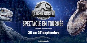 Le monde de Jurassic World prendra vie au Centre Bell de Montréal en septembre 2020