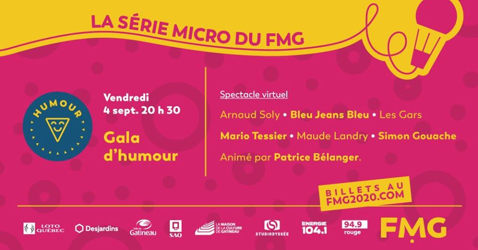 Gala d'humour du Festival des Montgolfières de Gatineau