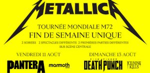 Metallica pour deux soirs au Stade Olympique en août 2023