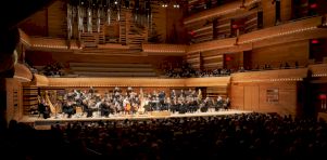 Savoureux menu à L’OM cette semaine: le Double concerto pour harpe et violoncelle et la 5ième symphonie de Chostakovitch