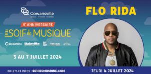 Festival Soif de Musique 2024 | Flo Rida ajouté à la programmation