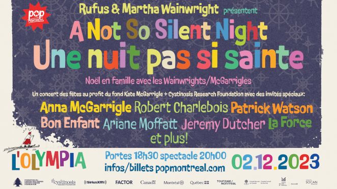 Rufus & Martha Wainwright présentent A Not So Silent Night