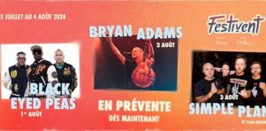 Festivent Ville de Lévis 2024 | Black Eyed Peas, Simple Plan et Bryan Adams comme têtes d’affiche