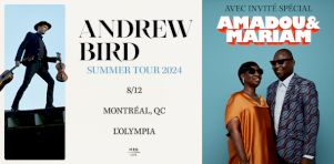 6 chansons pour se mettre dans l’ambiance du show d’Andrew Bird et d’Amadou & Mariam