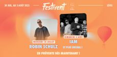 Festivent Ville de Lévis 2025 | Robin Schulz et IAM seront du rendez-vous