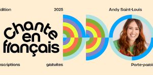 Chante en français 2025 | Entrevue avec la porte-parole Andy St-Louis