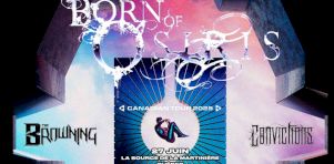 Born of Osiris à La Source de la Martinière | Fureur technique dans une salle surchauffée