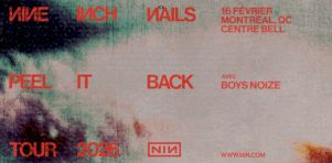 Nine Inch Nails sera au Centre Bell en février 2026 pour son premier spectacle à Montréal en 12 ans
