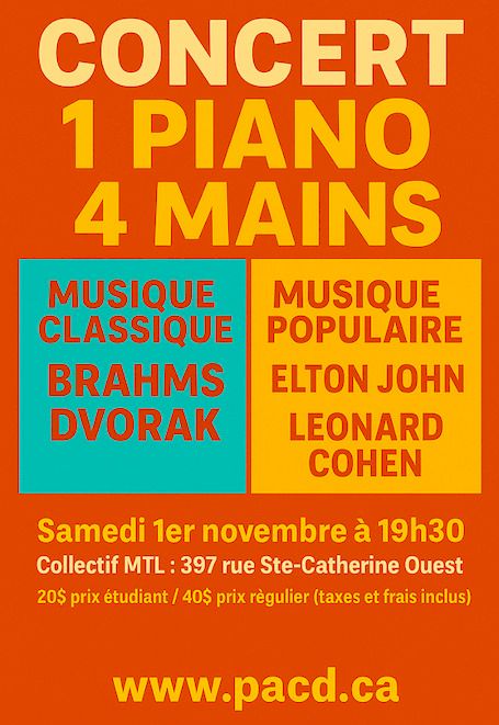 Piano 4 mains
