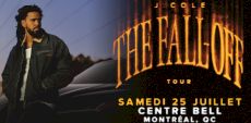 J. Cole à Montréal en juillet 2026