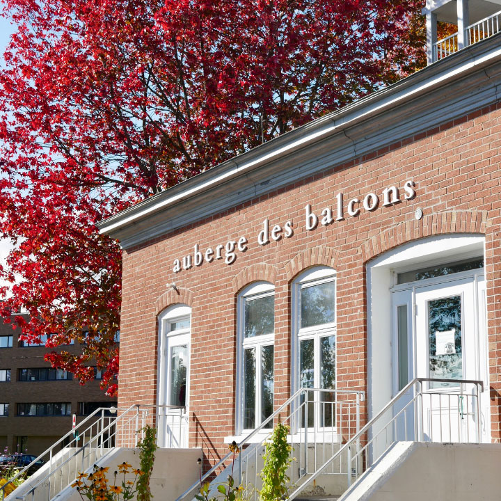 auberge balcons