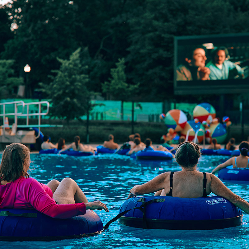 cinema flottant films activite plein air soiree popcorn friandises complexe aquatique montreal 006