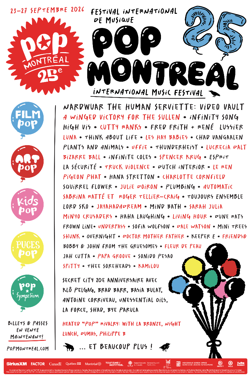 pop montreal 2026 poster