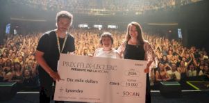 Lysandre remporte le 30e Prix Félix-Leclerc de la chanson