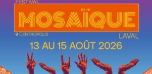 Festival Mosaïque 2026 | The Brooks, Naomi, La Bronze et plus à l&rsquo;affiche!