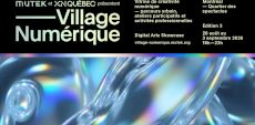 MUTEK 2026 | Le Village Numérique : lieu par excellence pour découvrir l&rsquo;art numérique québécois