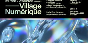 MUTEK 2026 | Le Village Numérique : lieu par excellence pour découvrir l&rsquo;art numérique québécois