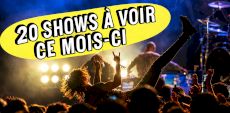 20 shows à voir en octobre 2026