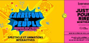 Le Carrefour du peuple : Une expérience immersive autour de l’oeuvre de François Pérussse présenté au Festival Juste pour rire 2023