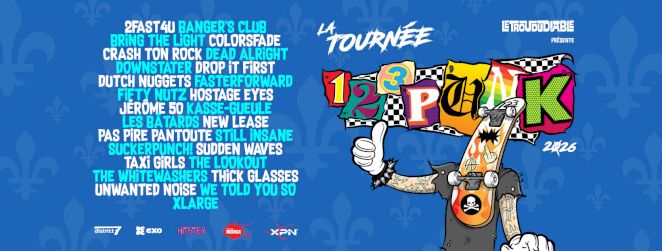 La tournée 123 Punk