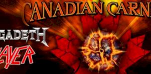 Megadeth et Slayer à Montréal: le spectacle reporté en février 2010