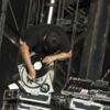 Kid Koala en feu durant le set de <a href='/artiste/deltron-3030/' >Deltron 3030</a> - Photo par GjM Photography