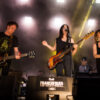 Galaxie et <a href='/artiste/marie-pierre-arthur/' >Marie-Pierre Arthur</a> aux FrancoFolies de Montréal en juin dernier. 