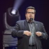 Denis Coderre au Centre Bell pour le concert Global Citizen©Jeff Lambert