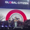 Le Premier ministre Justin Trudeau et Sophie Grégoire-Trudeau  au Centre Bell pour le concert Global Citizen©Jeff Lambert