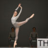 Sonia Rodriguez avec les artistes du Ballet dans the second detail. Photo par Cylla von Tiedemann, courtoisie de The National Ballet of Canada.