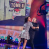 Anais Favron et Normand Braithwaite s'excitent