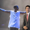 Justin aux côtés de Drake