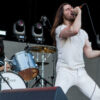 Andrew WK (chant) et Marky Ramone (batterie). Photo par Karine Jacques.