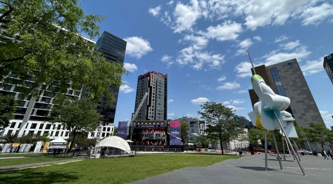 Le Parterre du Quartier des spectacles
